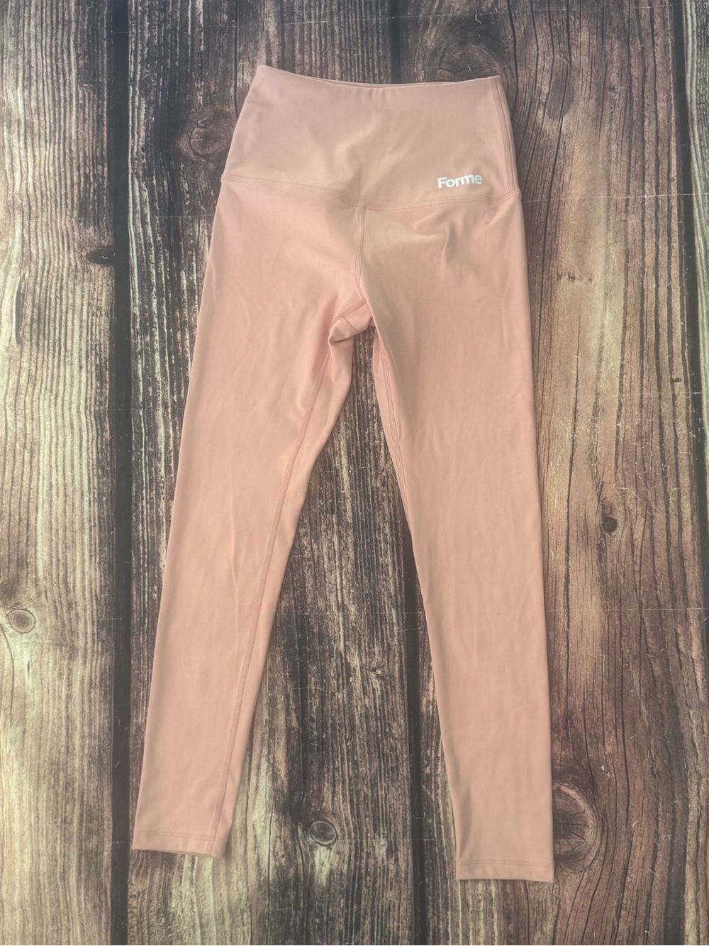 Forme High Waist Compression Leggings Dusty Pink Small